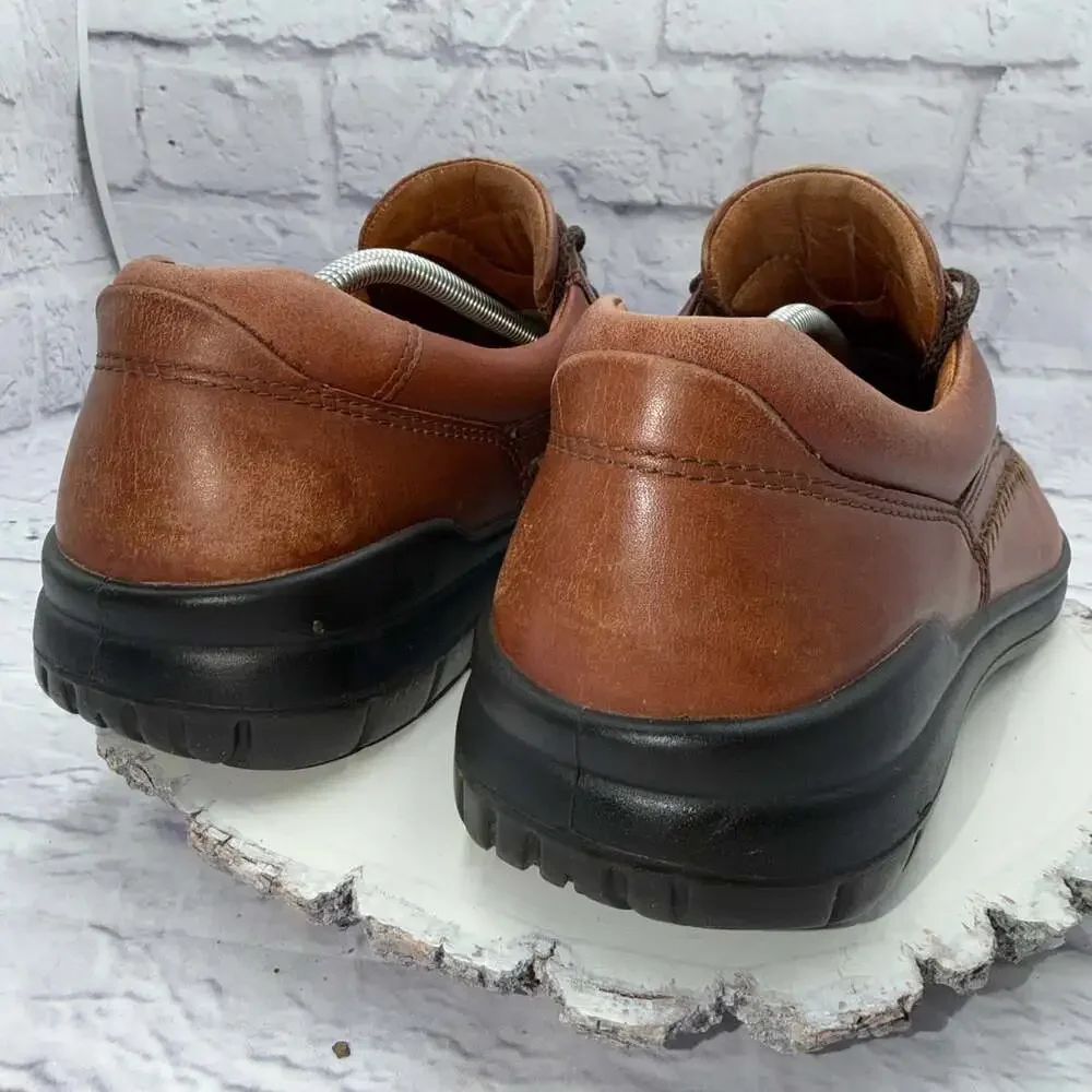 Ecco Seawalker Tie Casual Comfort Leather Shoes Men's Size EU 46 US 12